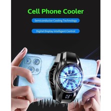 Özbience Yüksek Performanslı Telefon Soğutucu Fan, 75°c Göstergeli, Şık Tasarım