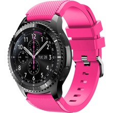 Motto Ticaret 22MM Gear S3 Watch 4 -Gt2 GT2E 46MM Kayışkordon Silikon Kayış KORDON-1852