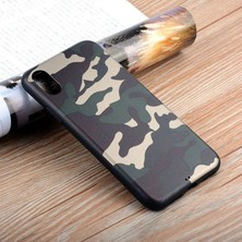 Motto Ticaret Iphone Xs Max 6.5 Kamuflaj Darbe Emici Silikon KILIF-1852