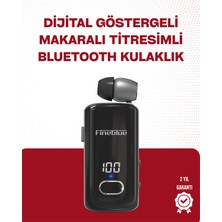 Motto Ticaret Fineblue F580 Bluetooth Kulaklık – Klipsli Dijital Göstergeli Su Geçirmez 12 Saat Pil Ömürlü