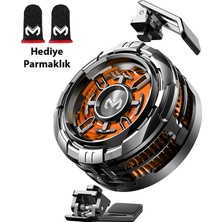 Motto Ticaret Memo CX08 Ios Android Soğutucu 15W Manyetik + Arka Klips 2'SI 1 Arada Yarı Iletken Soğutma