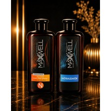 Maxwell Professional Perma Seti - 500ML Perma Ilacı (F) + 500ML Nötralizatör Sabitleyici - Normal ve Boyalı Saçlar Için