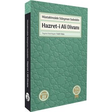 Büyüyen Ay Yayınları Hazret-I Ali Divanı