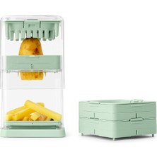 Özbience Jade Green Patates Dilimleyici, Pratik ve Kullanışlı Mutfak Aleti
