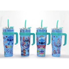 LTG Nova Sevimli Stitch Pipetli Termos &amp; Suluk ALK4712
