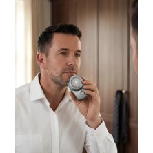 Epilons Mini Elektrikli Tıraş Makinesi Taşınabilir USB Şarjlı Erkek Bakım Cihazı