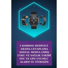 SHC4200 Kulak Içi Kablosuz Bluetooth Kulaklık Nfc Gps Özellikli Akıllı Saat Alarm Titreşim