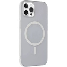 LTG Nova Iphone 15 Tuna Pc Slim Magsafe Kapak - Şeffaf