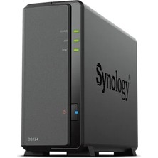 Synology DS124 1x3.5" Disk Yuvalı Raıd(0) Nas Server