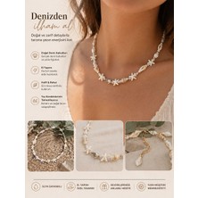Generic Doğal Deniz Kabuklu Kolye – El Yapımı Yazlık Deniz Yıldızı Kolye
