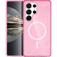LTG Nova Galaxy S23 Kılıf Magsafe Kapak - Pembe