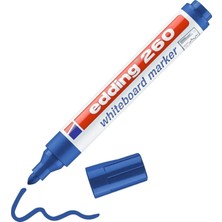 Özbience 260 Beyaz Yazı Tahtası Kalemi, Mavi, Kaliteli ve Güvenilir Yazma Aracı