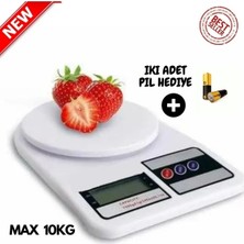 Özbience 10 kg Dijital Mutfak Tartısı, LCD Ekranlı, Kolay Kullanım