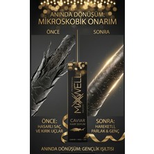 Maxwell Professional Caviar Saç Serumu - Yaşlanma Karşıtı Anti-Aging Bakım - Kolajen Destekli Onarıcı 120 ml (Havyar Özlü)