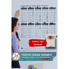 Özbience Çarpım Tablosu ve 6 Renkli Kalem Seti ile Eğlenceli Öğrenme Keyfi