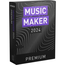 Magix Musıc Maker 2024 Premıum (Windows) - 1 Pc Süresiz Orjinal Resmi Site Kodu