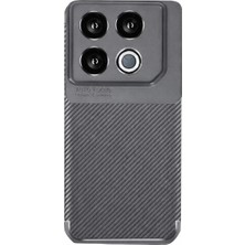 LTG Nova Infinix Gt 20 Kılıf Auto Focus Karbon Kapak - Gri