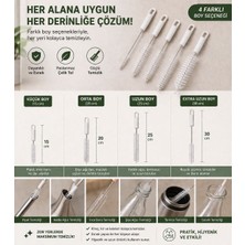Generic 4’lü Şişe – Pipet – Termos Temizleme Fırça Seti
