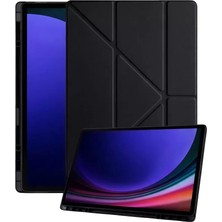 LTG Nova Galaxy Tab A11 Kalemlikli Mars Tablet Kılıfı - Siyah