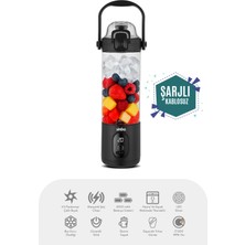 Özbience Şarjlı Taşınabilir Smoothie Blender, Hafif ve Pratik Kullanım