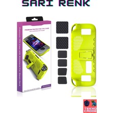 Özbience Steam Deck Grip Tasarım Ultra Koruyucu Kılıf ve Tuş Kaplama Hediye