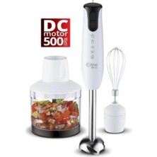 Özbience Güçlü 500W Beyaz Blender Seti, Şık Tasarım, Hızlı ve Kolay Kullanım