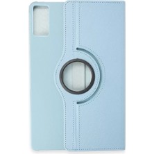 LTG Nova Pad 6 Kılıf 360 Tablet Deri Kılıf - Turkuaz