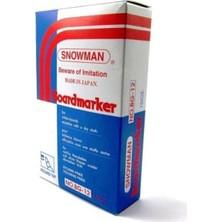 Özbience Beyaz Tahta Kalemi 12'li Siyah Yuvarlak Uç, Kaliteli ve Güvenilir Set