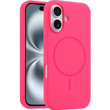 LTG Nova Iphone 16 Kılıf Jully Magsafe Kapak - Pembe