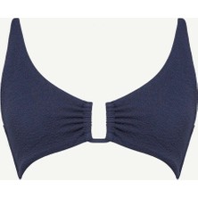 Yargıcı U Yaka Bikini Üst