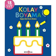 Urfakent Kolay Boyama Doğum Günü Resim Kitabım