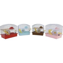 Dora Shopping Dayang Oval Çatı Hamster Kafesi 27X20,5X25CM