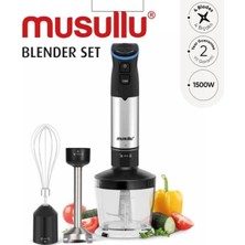 Özbience Güçlü 1500W Blender Seti, Çok Fonksiyonlu ve Şık Tasarım