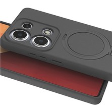 Freedom Storee Xiaomi Redmi Note 13 Pro 4g Regal Magsafe Standlı Kapak - Titan Gri
