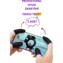 Özbience Pubg Parmaklık Eldiveni, Keskin Kontrol ve Konfor, Dayanıklı Oyuncu Çifti