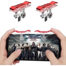 Özbience Kırmızı Tetik Düğmesi Oyun Konsol Gamepad Çift Paket