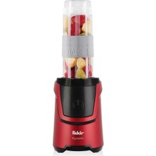 Woodhub Kırmızı Dinamik Kişisel Blender, Sağlıklı ve Hızlı Karışımlar Için Ideal