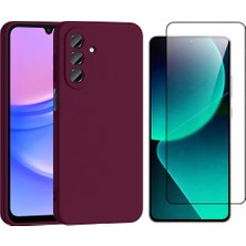 Vendas Samsung Galaxy A57 Kılıf Zore Mara Lansman Kapak + Tempered Cam Ekran Koruyucu