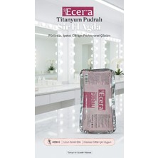 Ecera Titanyum Pudralı Kalıp Sir Ağda Pudralı Pembe 400 ml Ekonomik Pürüssüz Cilt Helix Cosmetic