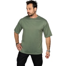 Maxi-Dry Aşırı Terleme Önleyici Oversize Erkek Tişört, Çift Katmanlı, Islaklık Sızdırmaz, Nefes Alabilen Kumaş