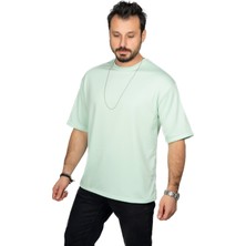 Maxi-Dry Aşırı Terleme Önleyici Oversize Erkek Tişört, Çift Katmanlı, Islaklık Sızdırmaz, Nefes Alabilen Kumaş