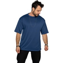 Maxi-Dry Aşırı Terleme Önleyici Oversize Erkek Tişört, Çift Katmanlı, Islaklık Sızdırmaz, Nefes Alabilen Kumaş
