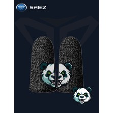 Özbience E-Spor Panda Series Mobil Parmak Eldivenleri, 1 Çift, 2 Parmaklık