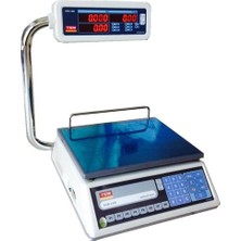 Tem Ege-Led 30 Kg Fiyat Hesaplamalı Katlanır Boyun Terazi