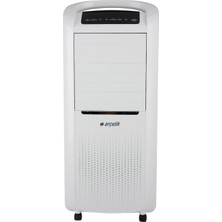 Arçelik Havadar Serinletici Beyaz Renk 100 W Güç Kaynağı ile Taşınabilir Özellikler Sunar