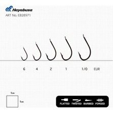 Hayabusa Hhbr 289 Kısa Pa_la Dövme Çupra Iğnesi 15LI Paket Black Nikel