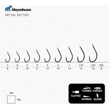 Hayabusa Hmrs 172 Tırnaklı Canlı Yem Iğnesi 15LI Paket Kırmızı