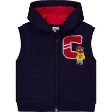 Civil Baby C Nakışlı 6-18 Ay Yelek - Lacivert