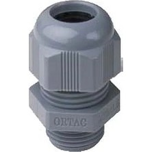 Ortaç Pg7-Gr ,MONTAJ-M13 Kablo-8mm Gri Standart Rakor
