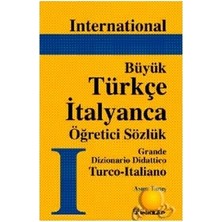 İnkılap Kitabevi Büyük Türkçe-İtalyanca Öğretici Sözlük 1342 Sayfa Ciltli Eğitim Kaynağı